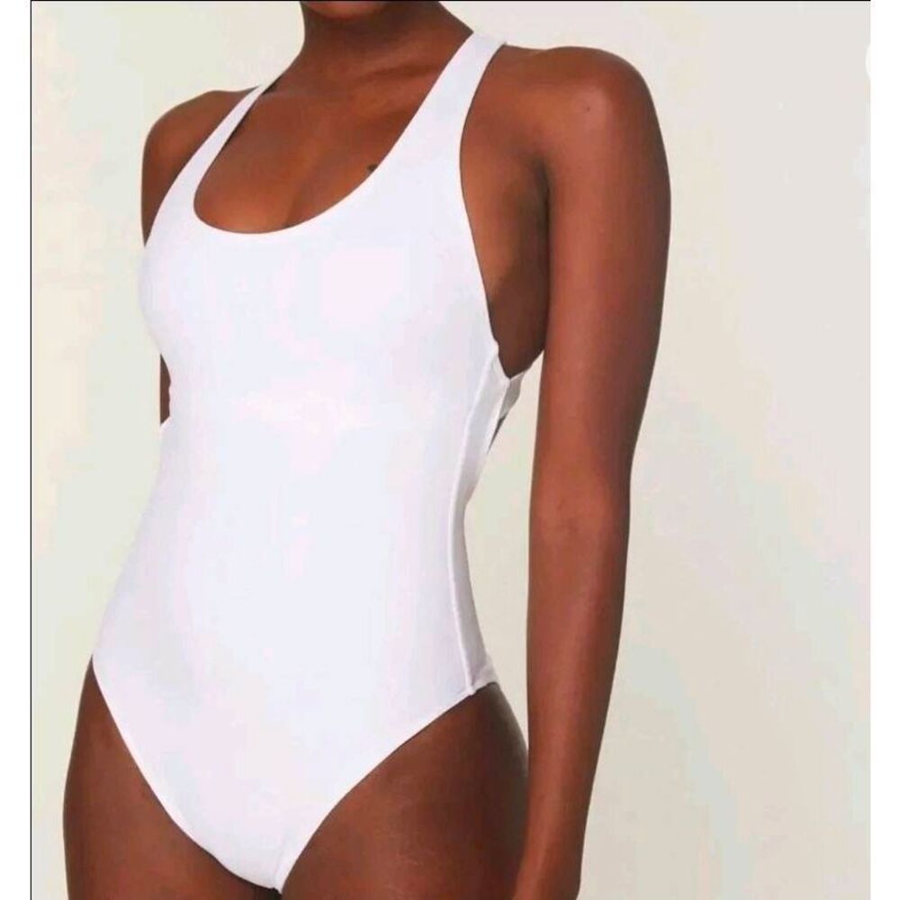 Andie Tulum One-Piece Swimsuit in White